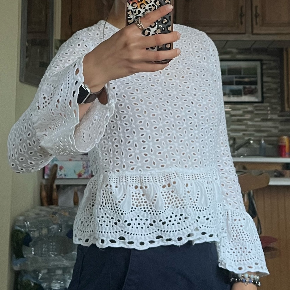 White summer shirt 🤍